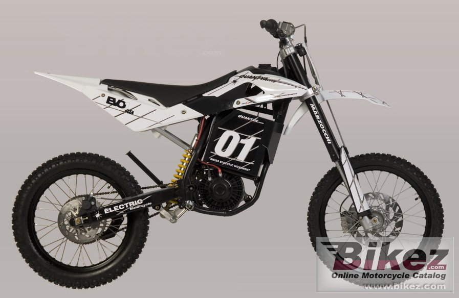 Big Quantya evo1 track picture and wallpaper from Bikez.com